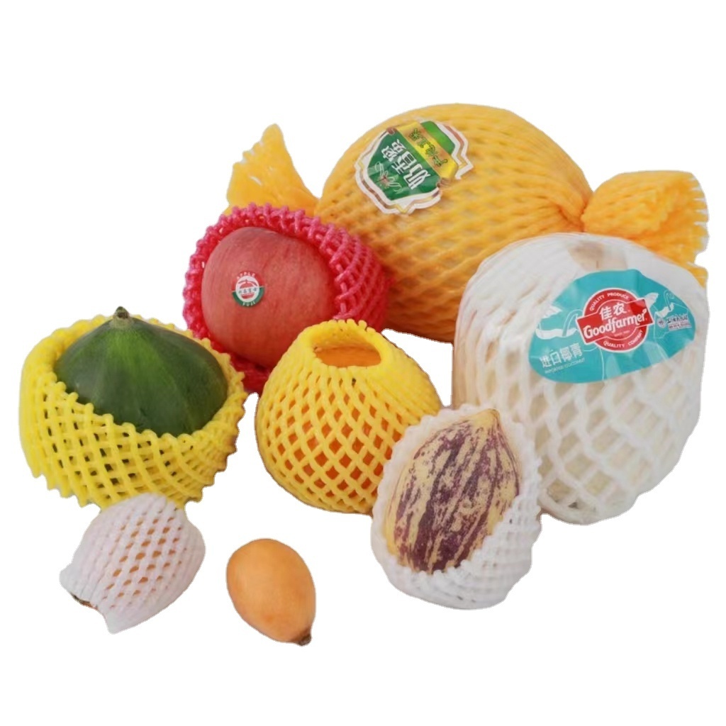 Tubular Protective  Sleeve net mesh bag for fruit & flower packaging