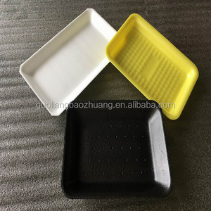 Fruit and Meat Packaging Vacuum Forming Styrofoam Trays With/without Absorbent Pads