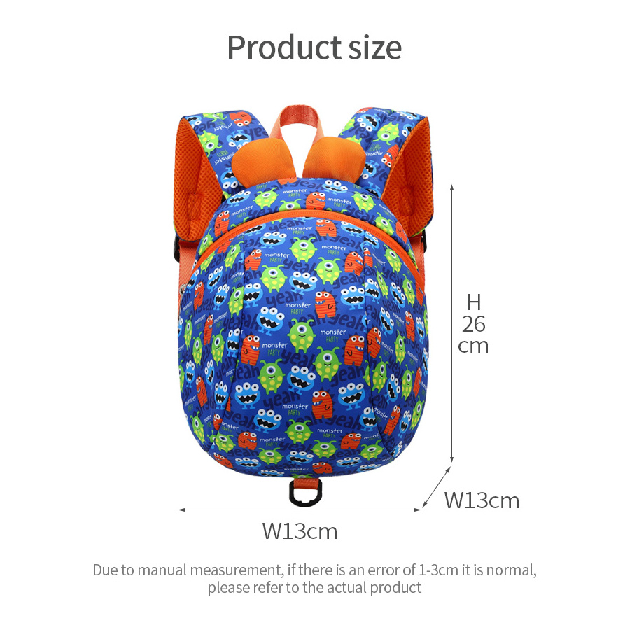 Cusangel Baby Toddler Kid Dinosaur Cartoon Walking Travel  Anti-lost Safety Backpack