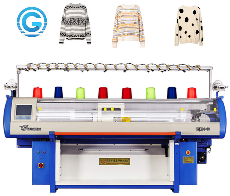 Factory Price Computer Jacquard Collar Knitting Machine Shima Seiki Type