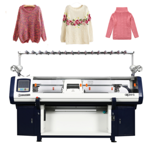 8G 10G 12G 52Inch Flat Bed Computerized Jacquard Sweater Knitting Machine