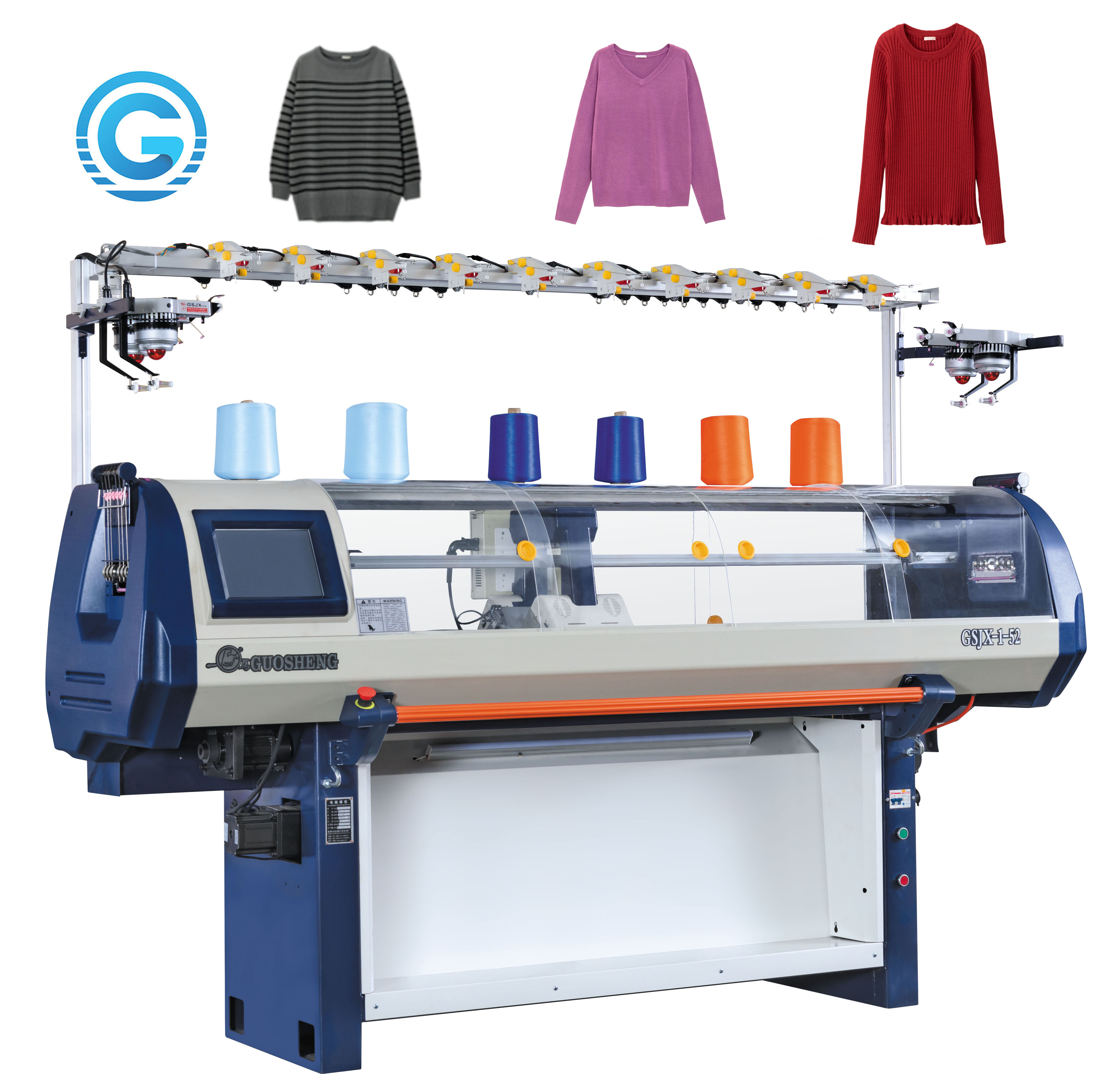 New Computerize fully automatic flat sweater knitting machine