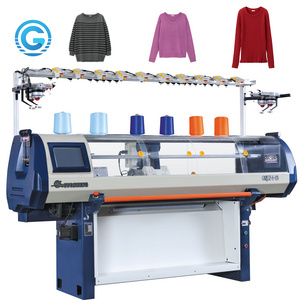 New Computerize fully automatic flat sweater knitting machine