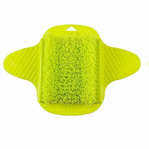 Bathroom silicone dead skin remove foot shower brush grinding foot brush with suction cup