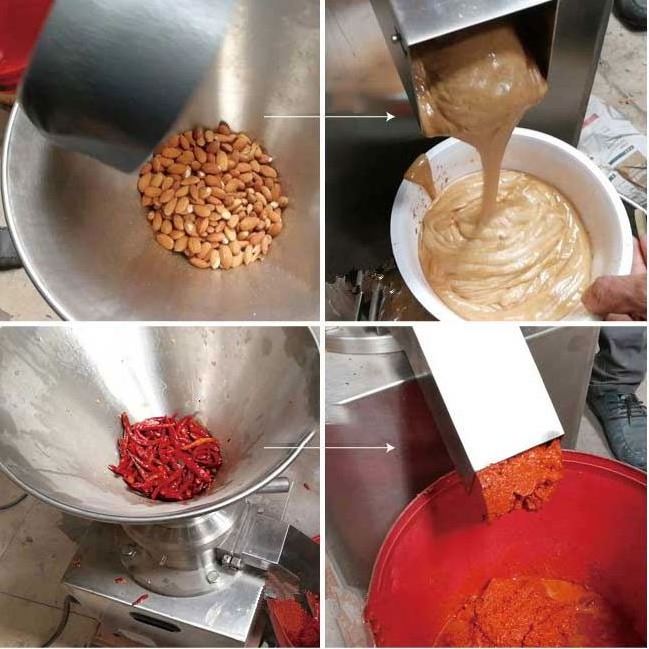 Energy Saving Chilli Paste Sauce Colloid Mill Manufacturer For Sale / cooking Pot / sauce Grinder