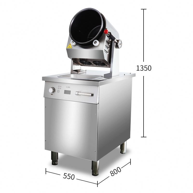 Commercial Restaurant Kitchen Equipment Automatic Cooking Machine Intelligent Stir Fry Robot Cooker