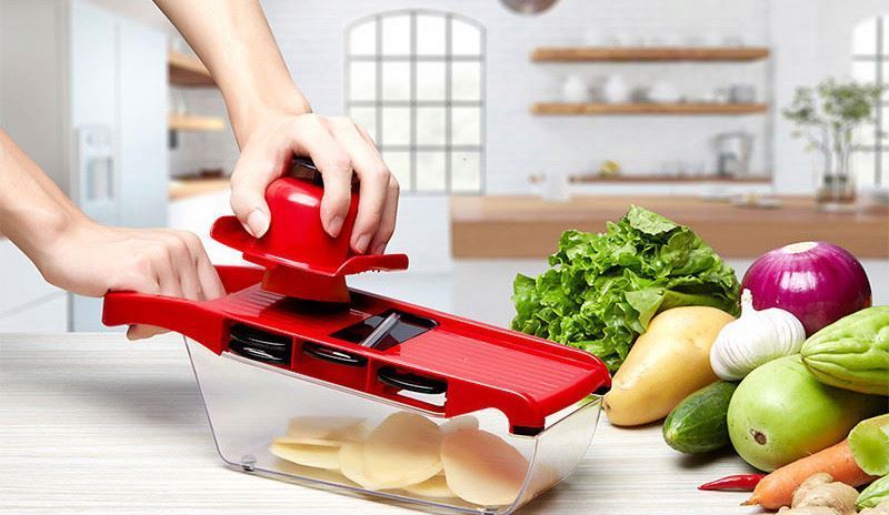 Vegetable Cutter Slicer Vegetable Cutter With Stainless Steel Blade Manual Potato Peeler Carrot Grater Dicer Mandoline Slicer