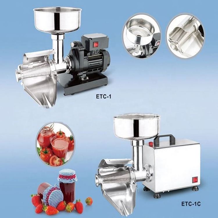 Electric Tomato Strainer Machine Commercial Tomato Milling Machine Stainless Steel Tomato Grinder For Home Use