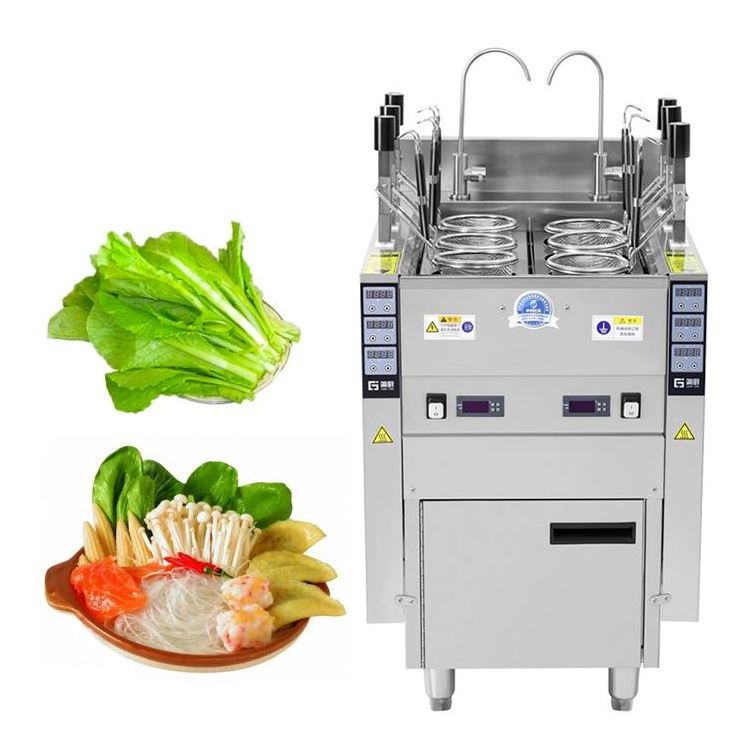 Commercial Gas Counter Top Pasta Cooker Chinese Noodle Cooking Machine