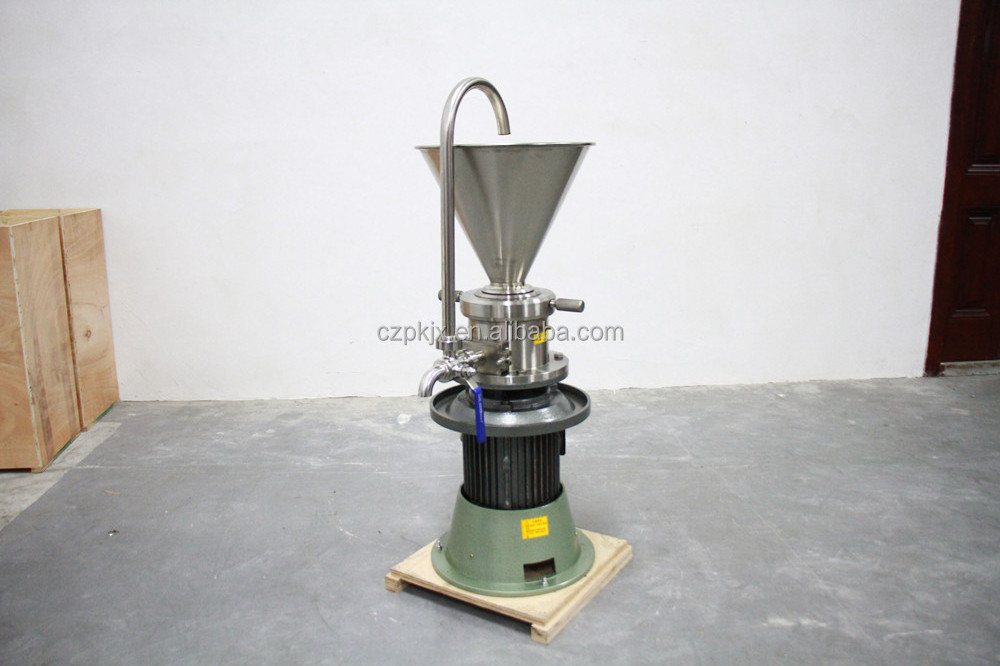 commercial peanut butter machines industrial colloid mill vertical almond colloid mill grinder