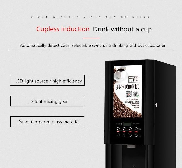 Development New Product Automatic Coffee Machine Espresso Coffee Machine Coffee Vending Machine