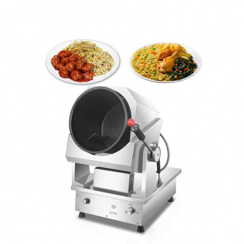 Fried Rice Machine Restaurant Kitchen Electric Automatic Stir Fry Machine Cooking Robot Rotating Fried Rice Robot Cooker