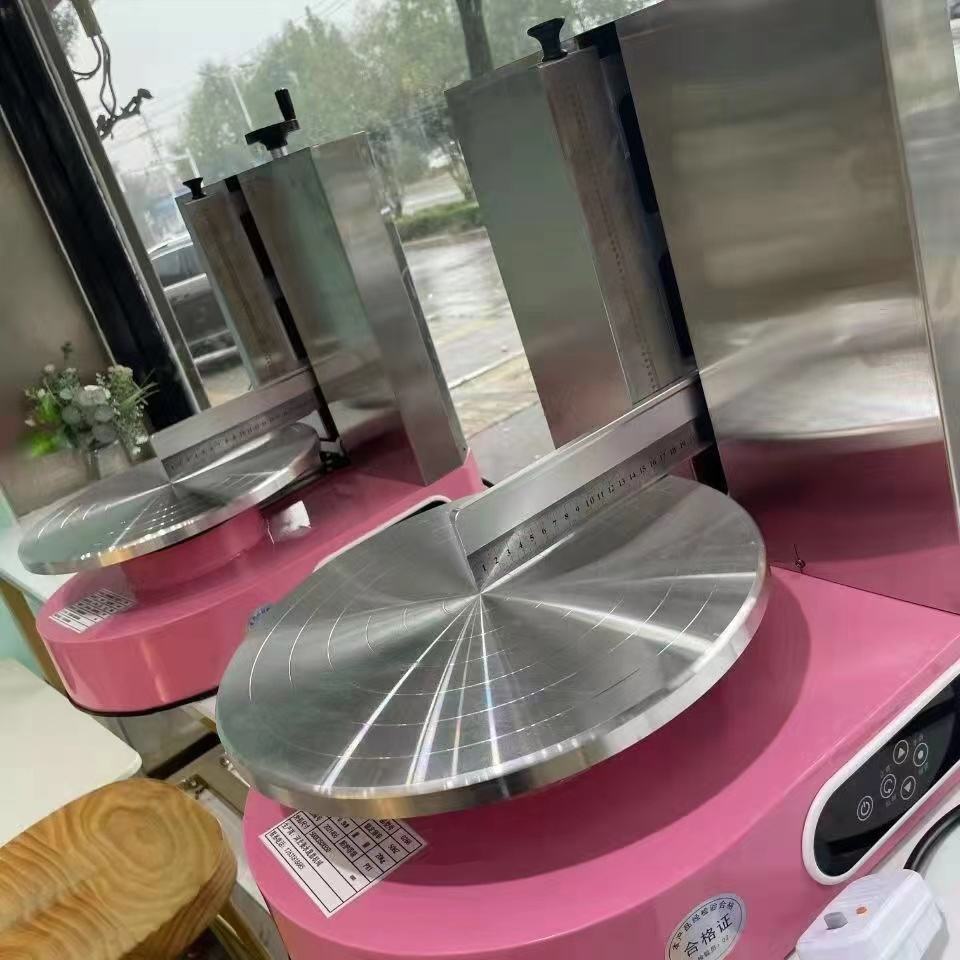 semi-automatic cake frosting making shaping machine whipping cream frosting for cake