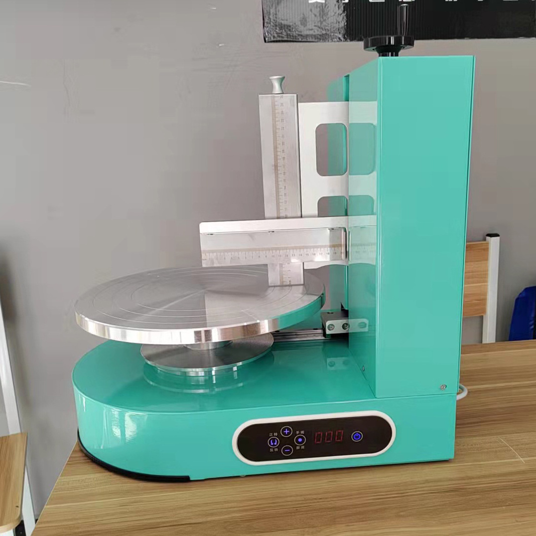 semi-automatic cake frosting making shaping machine whipping cream frosting for cake