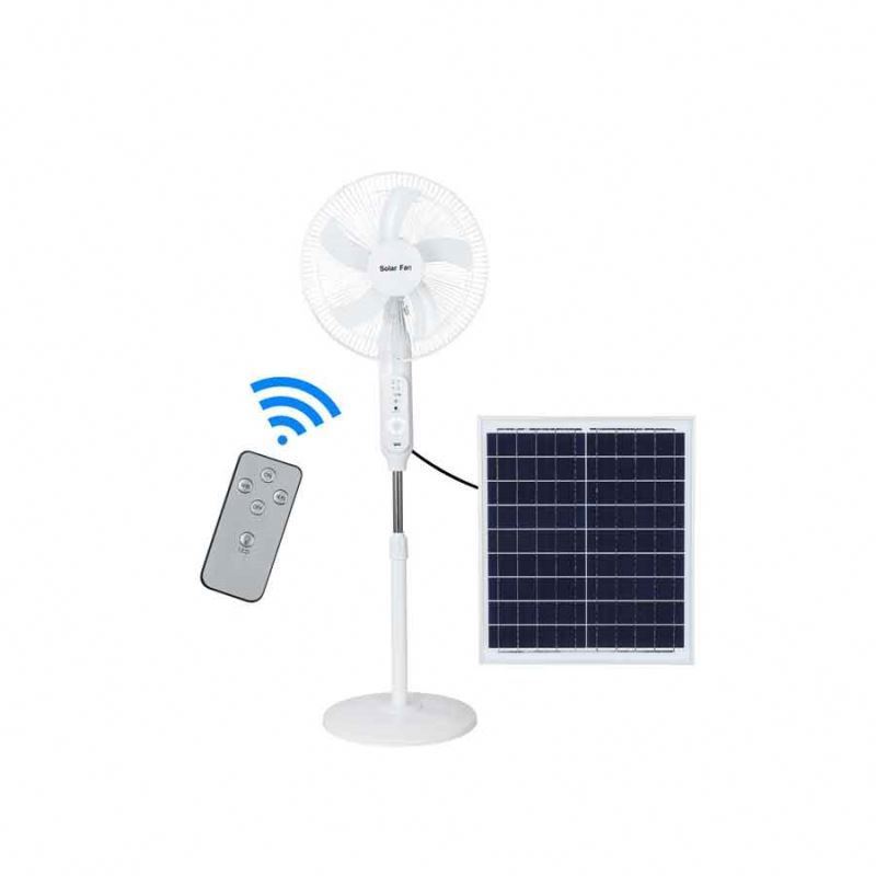 Solar Panel Power Lithium Battery Stand 12V Solar Fan