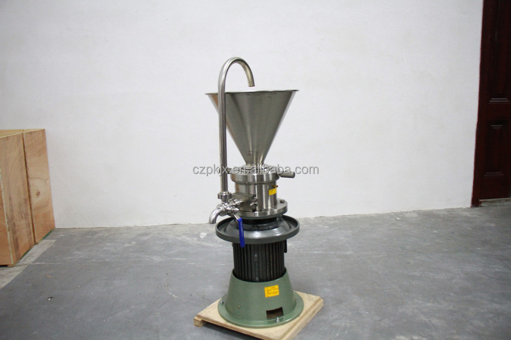 commercial peanut butter machines industrial colloid mill vertical almond colloid mill grinder