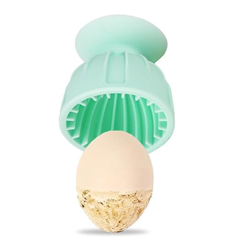 Reusable Egg Cleaner Scrubber Rotary Egg Cleaner Brush for Fresh Eggs