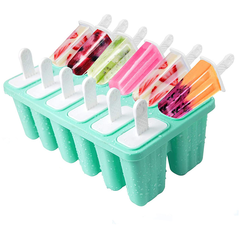 Wholesale Silicone Ice Cream Molds Ice Cream Maker BPA Free Popsicle Mold Reusable Easy Release Ice Pop Maker