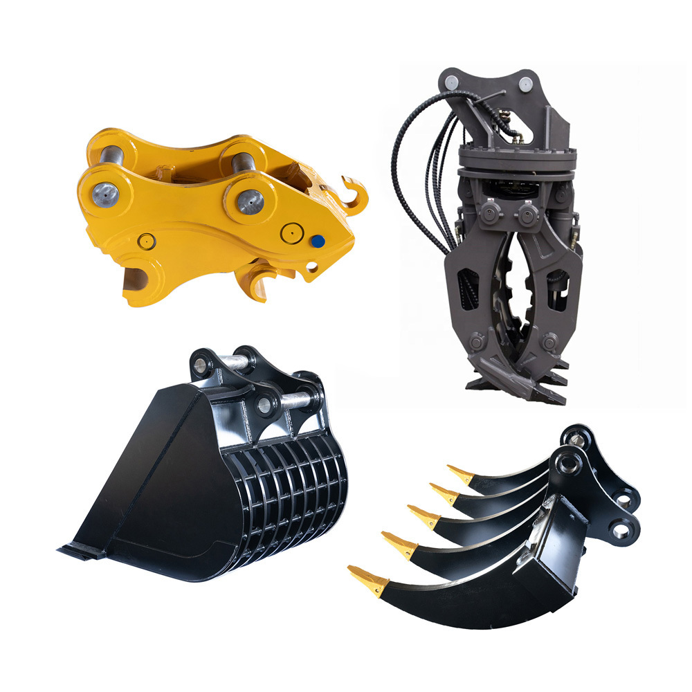 Rippa Construction Machinery Attachments Excavator Parts Bucket/thumb/earth Auger/quick Hitch/hydraulic Breaker Hammer