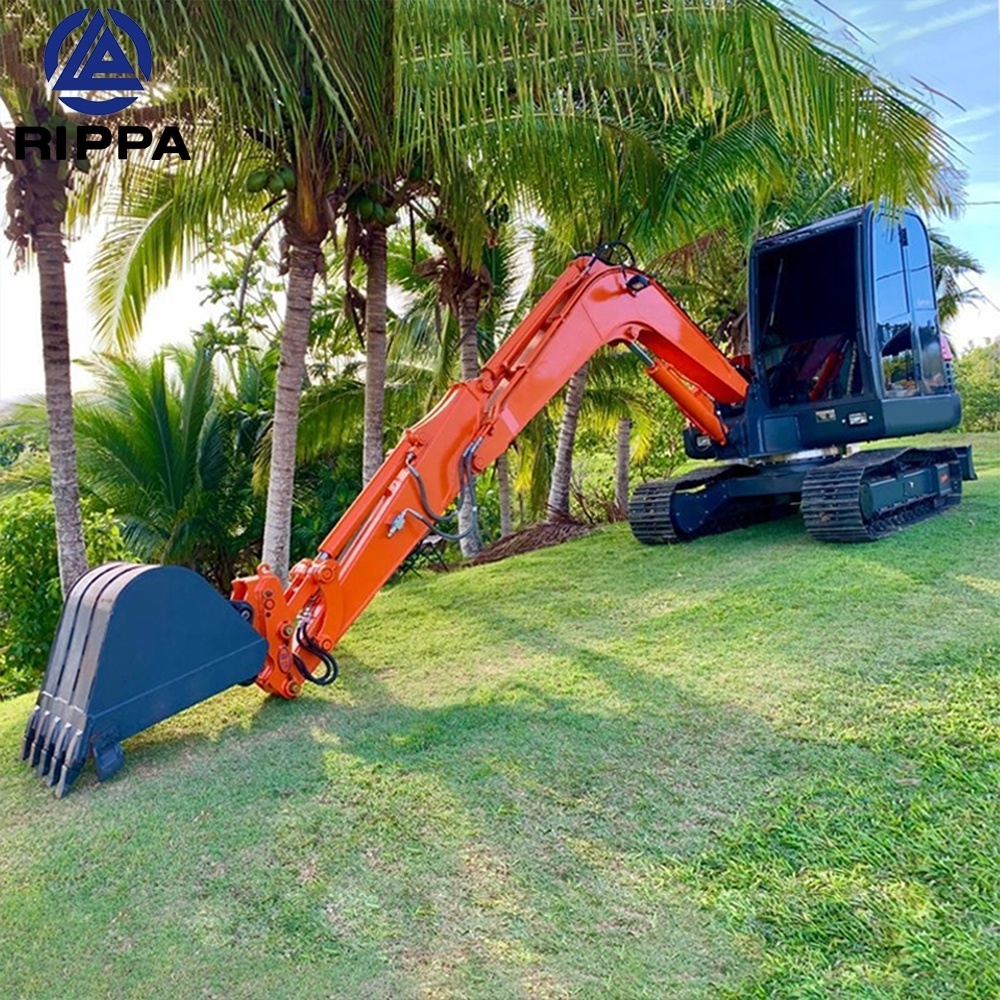 Rippa R350 R360 Excavator Machine 5 Ton 6 Ton 7 Ton Mini Excavator