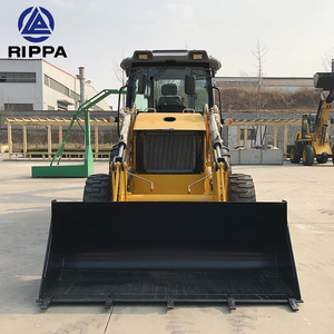 Rippa 3Ton mini wheel loader diesel tractor 4Ton backhoe loader 5Ton small tractor with loader and backhoe