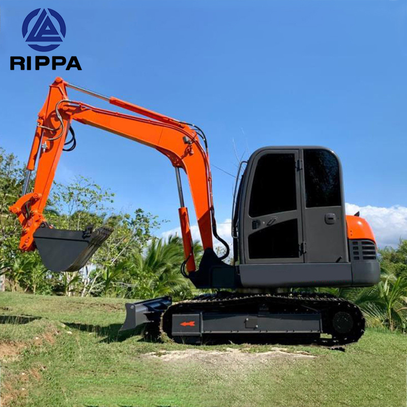 Rippa R350 R360 Excavator Machine 5 Ton 6 Ton 7 Ton Mini Excavator