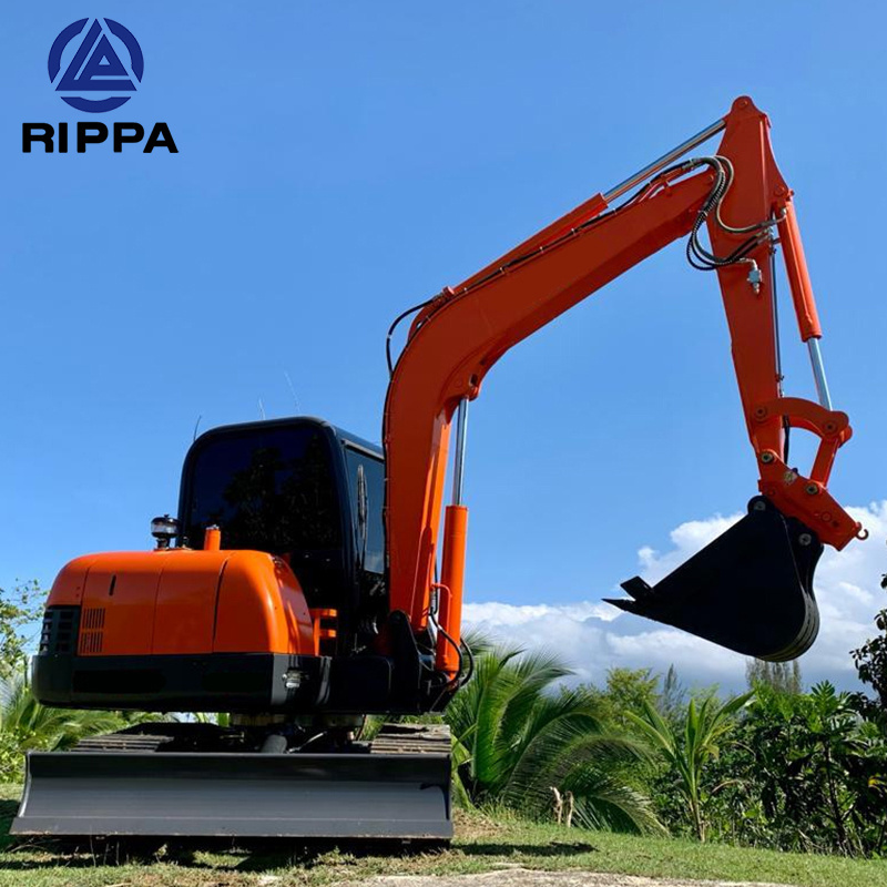 Rippa R350 R360 Excavator Machine 5 Ton 6 Ton 7 Ton Mini Excavator