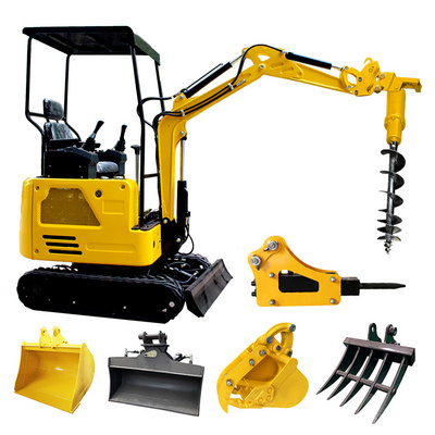 Rippa Construction Machinery Attachments Excavator Parts Bucket/thumb/earth Auger/quick Hitch/hydraulic Breaker Hammer