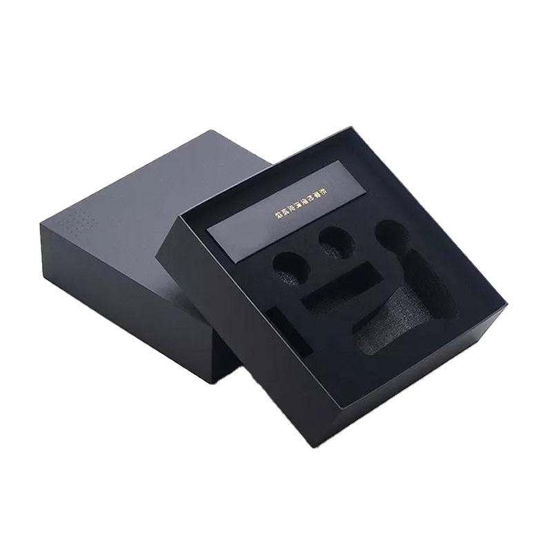 Recyclabl Custom Fascia Gun Packaging Two Pieces Electronic Tool Case Cardboard Paper Gift Box With Lid Foam Insert Dividers