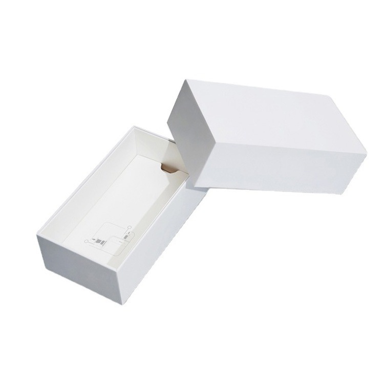 Universal Oem Empty Custom Lip And Base Box Cardboard Package Box Eco Friendly Mobile Phone Packaging Box For Iphone