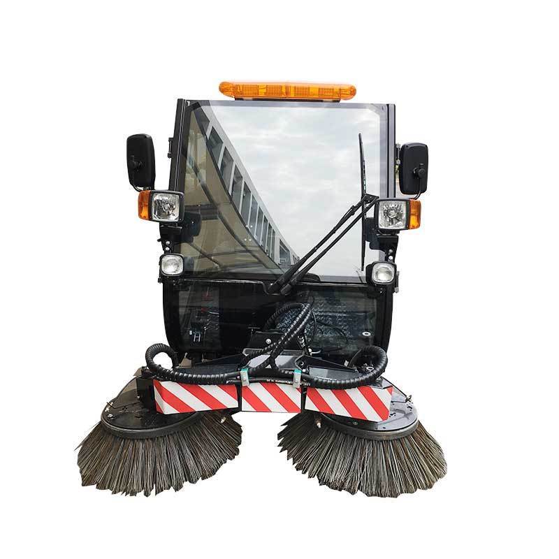 Industrial Manual Floor Street Vacuum Four Wheel Steering Road Sweeper Cleaning Machine Road Sweeper Electric Vehicle