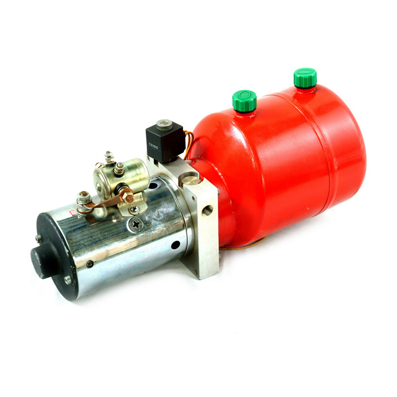 Professional Mechanical Accessories 12v Dc 24v With Hand Pump Small Hydraulic Power Unit