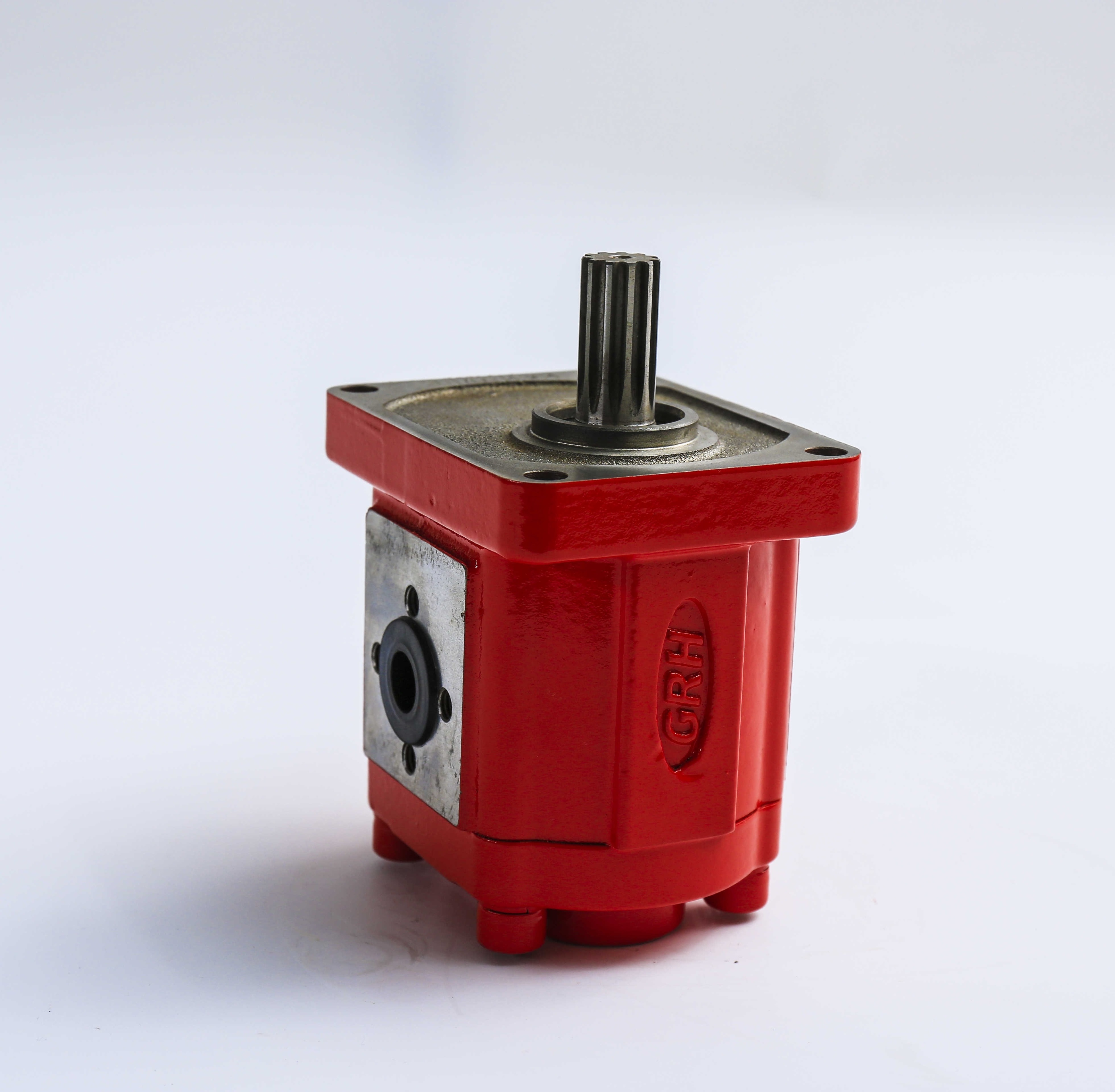 Hot Sale Red Hydraulic Manufacturer Hydraulic Oil Pump For Lorry-mounted Crane Gear Pump Hydraulic Gear Pump