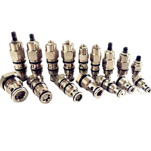 Hydraulic Cartridge Check Valve Solenoid Valve Solenoid Driven Threaded Cartridge Hydraulic Solenoid Valve