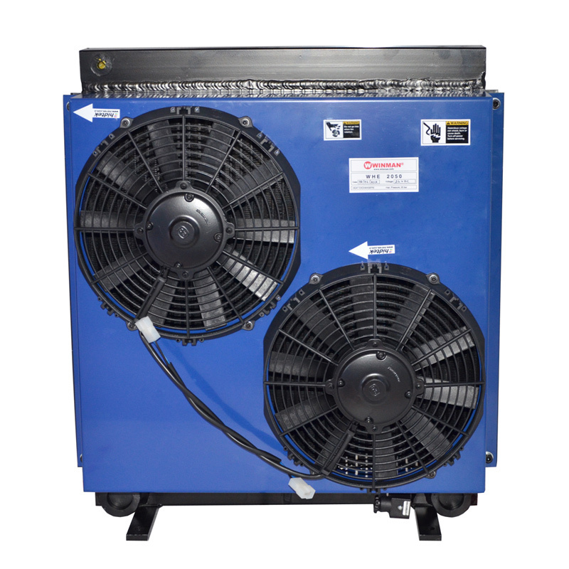 Top Quality With Electric Fan Standard Excavator Hydraulic Oil Cooler Radiator Hydraulic Air Cooled Heat Exchanger With Fan