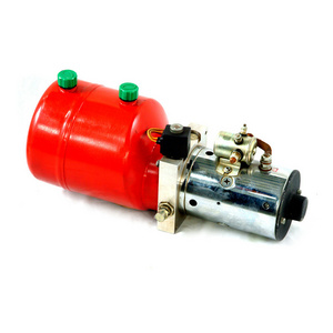 Professional Mechanical Accessories 12v Dc 24v With Hand Pump Small Hydraulic Power Unit