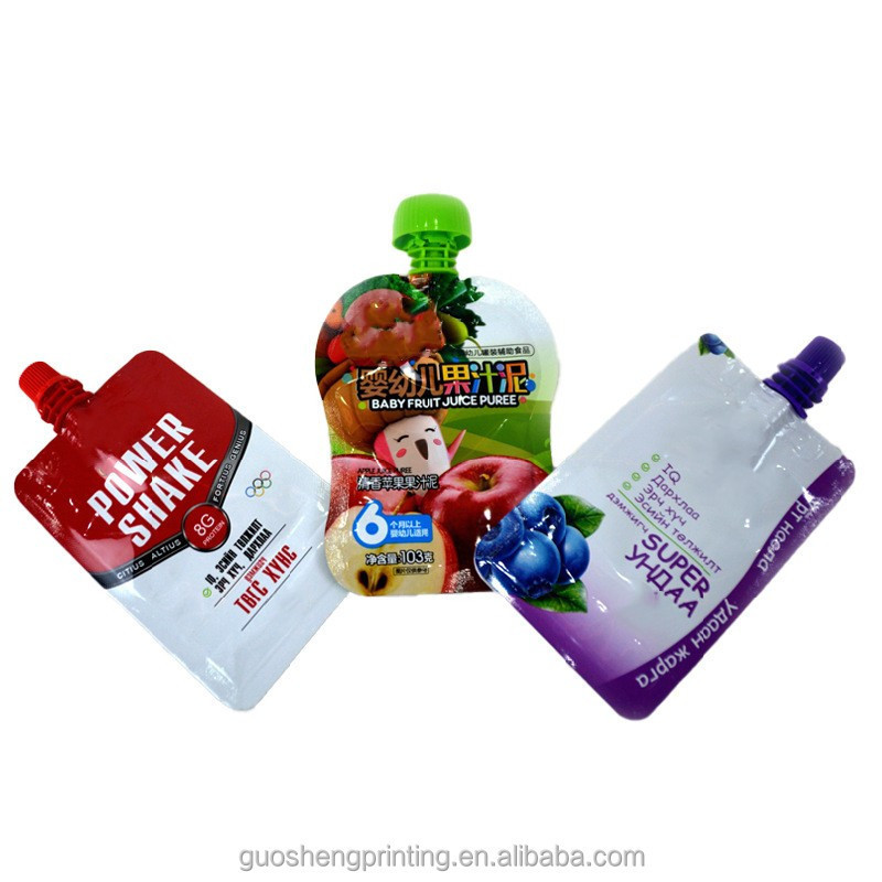 Mini Sample OEM Dopack 20g 30g Sachet Shampoo Liquid Spout Pouch For Cosmetic Tiny Stand Up pouch