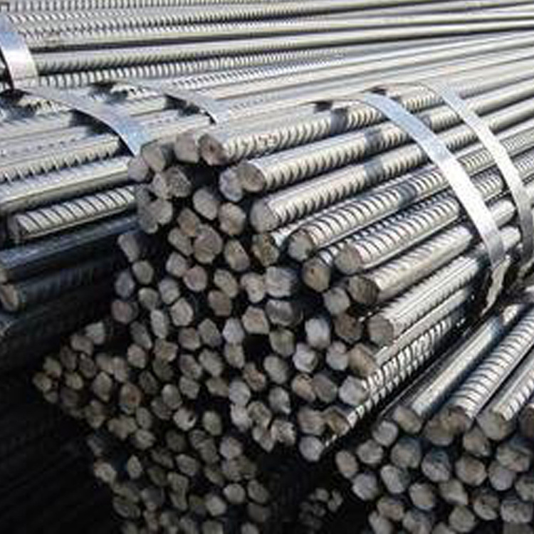 Rebar metal price HRB400 6mm 40mm building materials rebar steel in bulk  Thread Steel