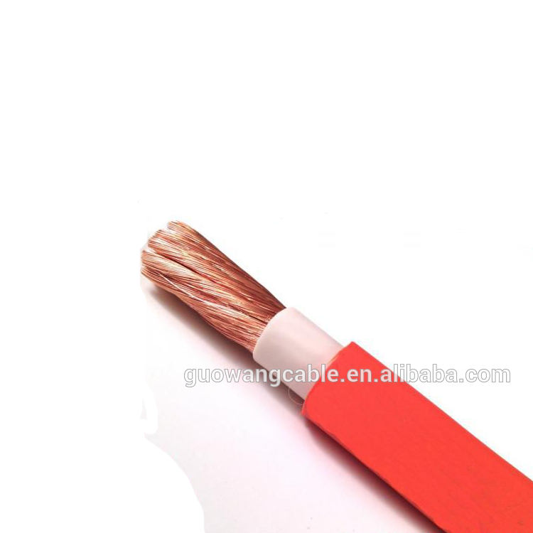 Flexible Rubber Insulated Copper Conductor 1/0 2/0 3/0 4/0AWG Welding Cable Electric Wire Cable