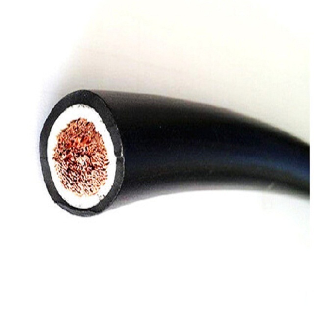 Flexible Rubber Insulated Copper Conductor 1/0 2/0 3/0 4/0AWG Welding Cable Electric Wire Cable