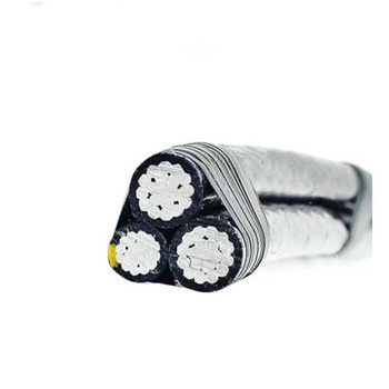 0.6/1kv Aluminum Stranded Conductor XLPE/PVC Insulation Service Cable 2x25mm 2x16mm