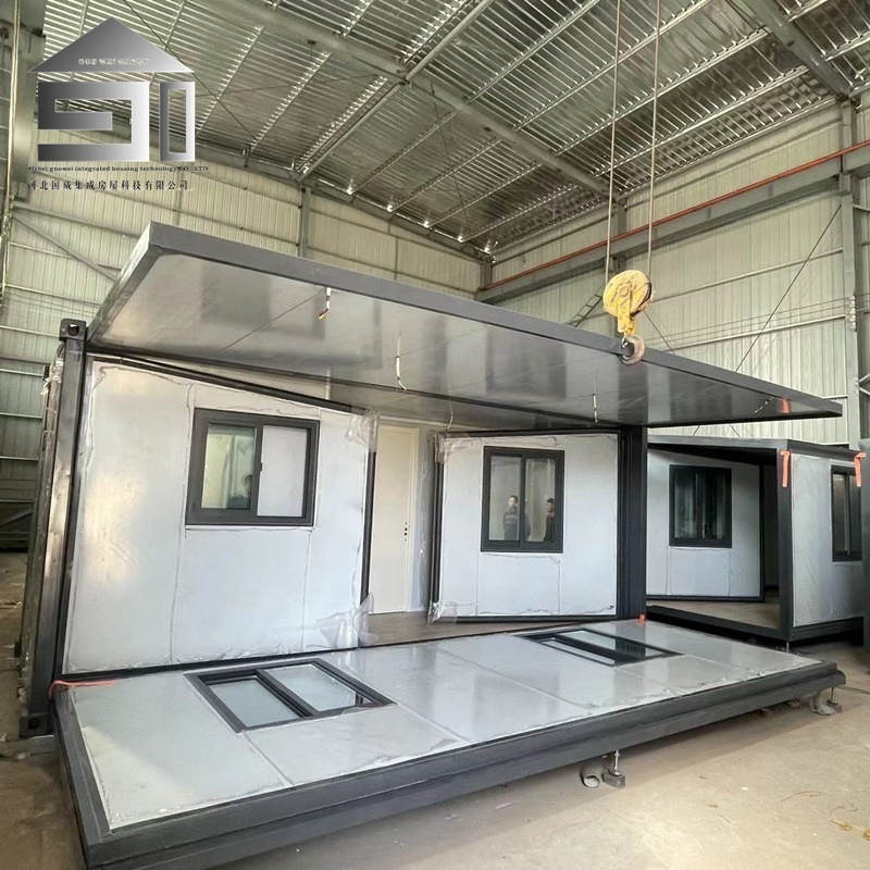 20ft/40ft 2 bedroom or 3 bedroom granny flat prefabricated foldable container house