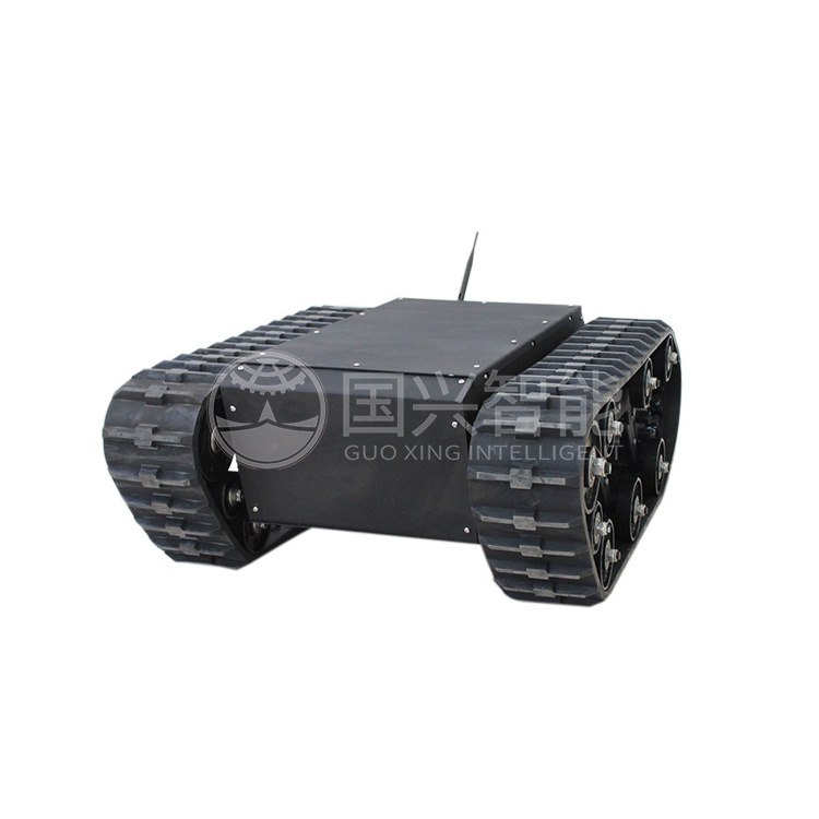 Safari-600T  tracked robot chassis,stair climbing robot all terrain tracked robot chassis