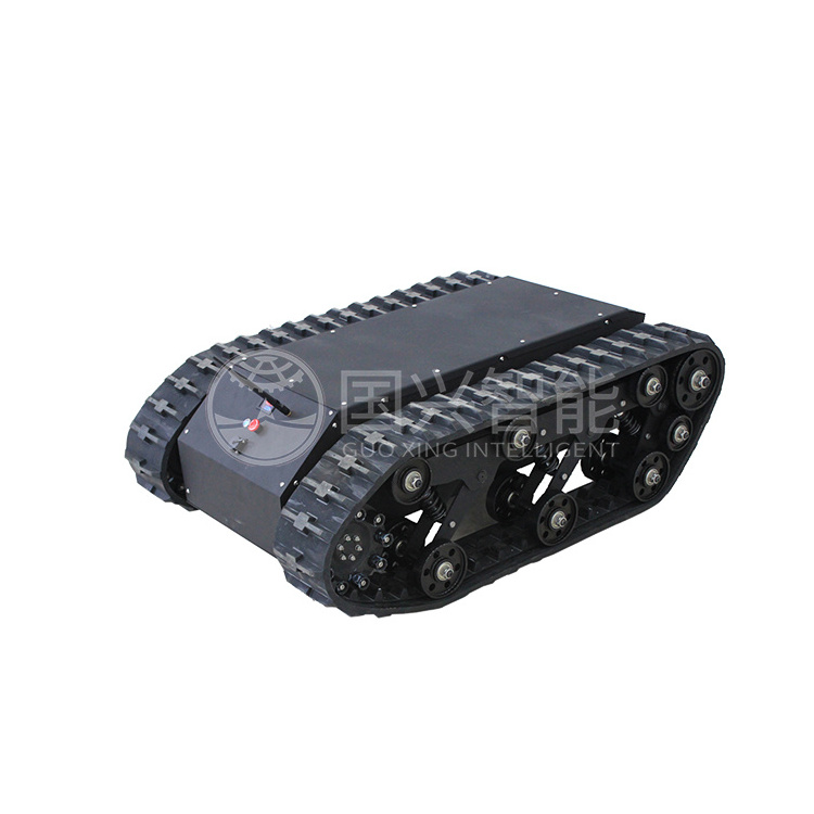 Safari-600T  tracked robot chassis,stair climbing robot all terrain tracked robot chassis