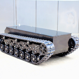 900T Electric Tracked Robot Platform Undercarriage stair climbing robot tank chassis crawler robot chassis