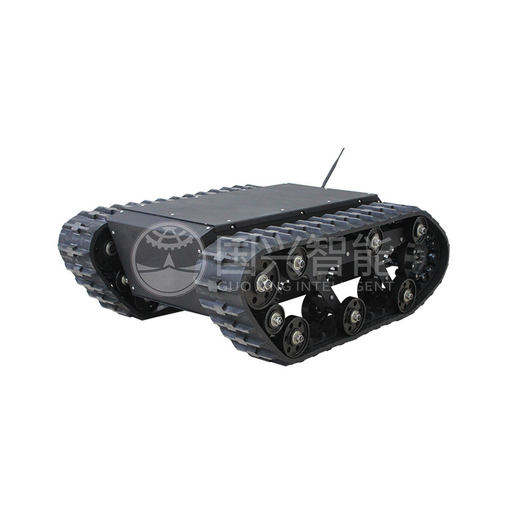 Safari-600T  tracked robot chassis,stair climbing robot all terrain tracked robot chassis