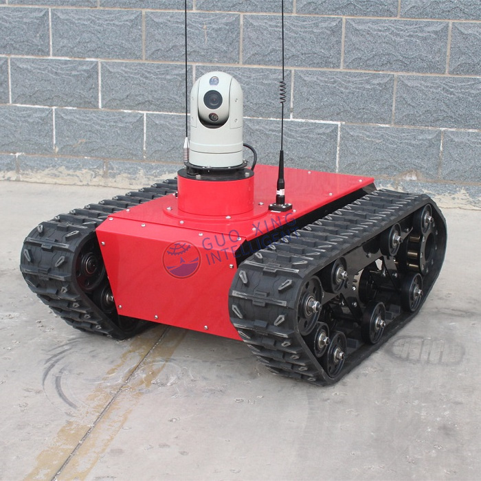 Robot Developing Creativity DIY RC UGV Chassis Customization 600T Robot Tank Chassis with Robotic Arm