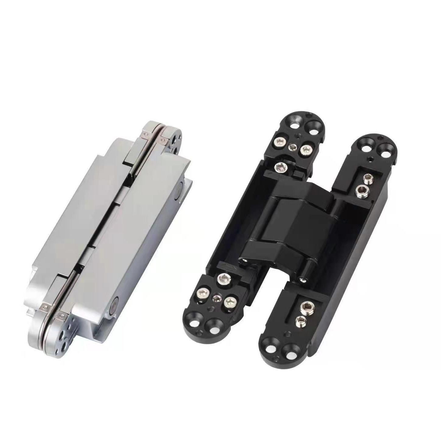 adjustable 3d concealed and hidden hidden invisible hinge 180 degree wooden door & window heavy duty door hinges