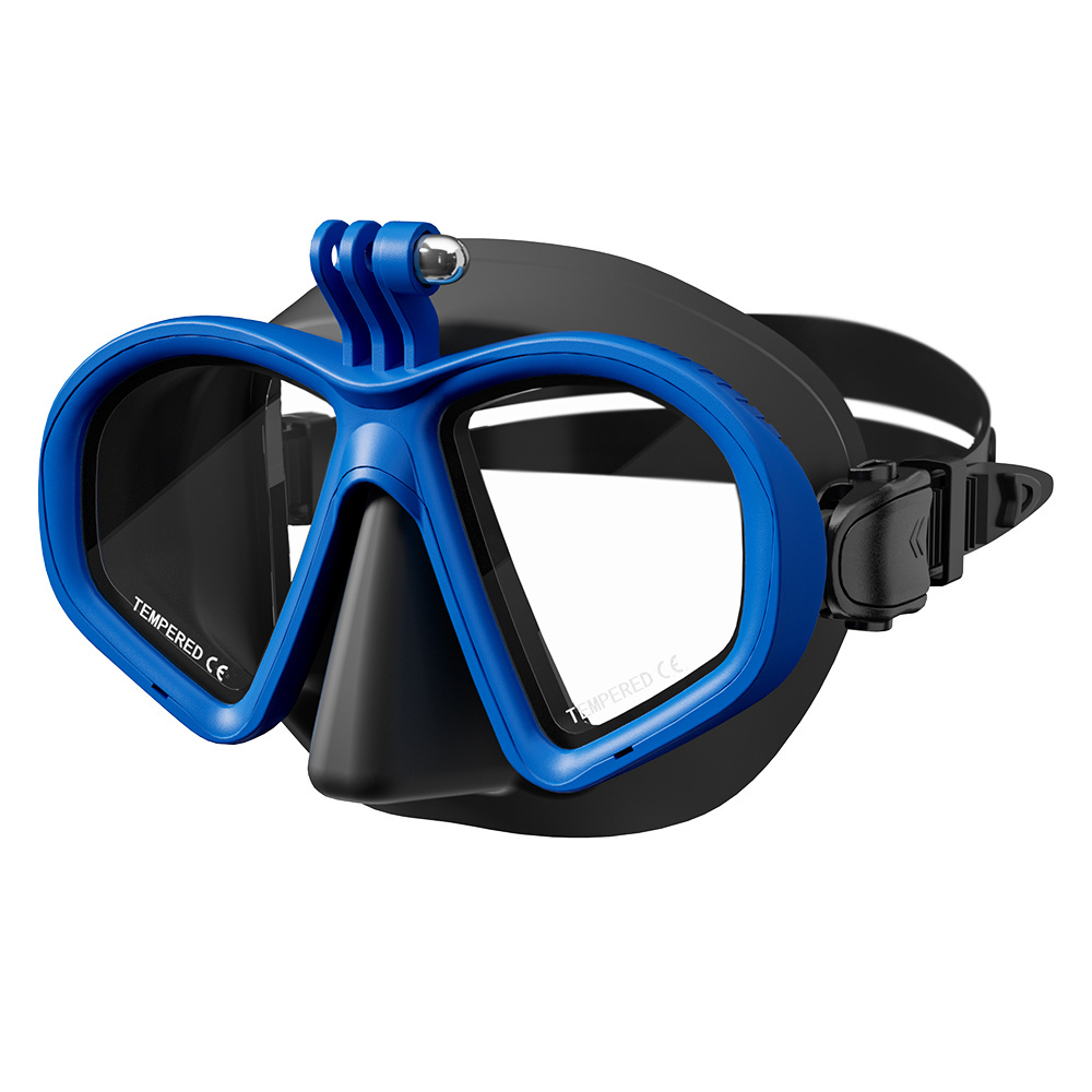 Hands Free Camera Mount Diving Scuba Freediving Mask Diving goggles with sports camera mount