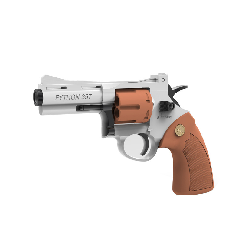 Safe Soft Bullet Toy Gun ZP5 Revolver Pistol Hand Gun Weapon Model for Children Boys Adults